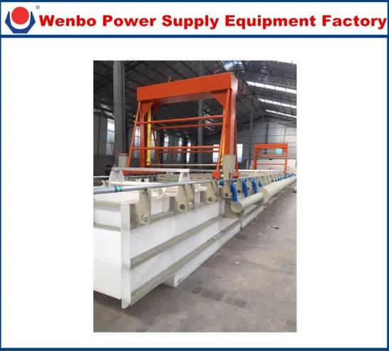 Linyi Wenbo Metal Electroplating Zinc Chrome Nickel Plating Machine